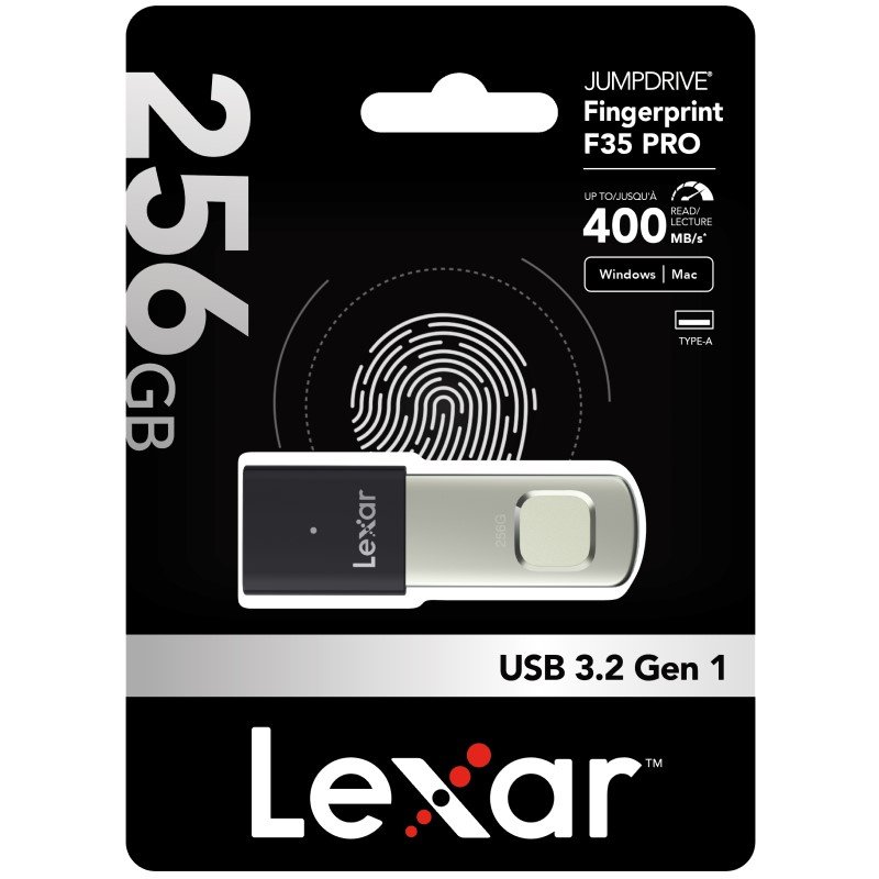Lexar Fingerprint F35 256GB
