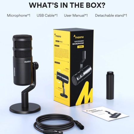 MAONO USB DYNAMIC MICROPHONE PD100